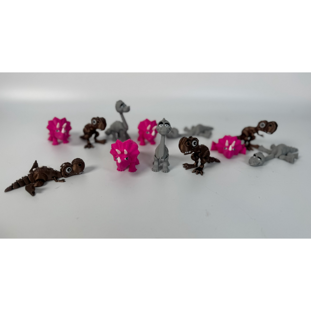 DINO - Brachiosaurus, T-Rex, Triceratops