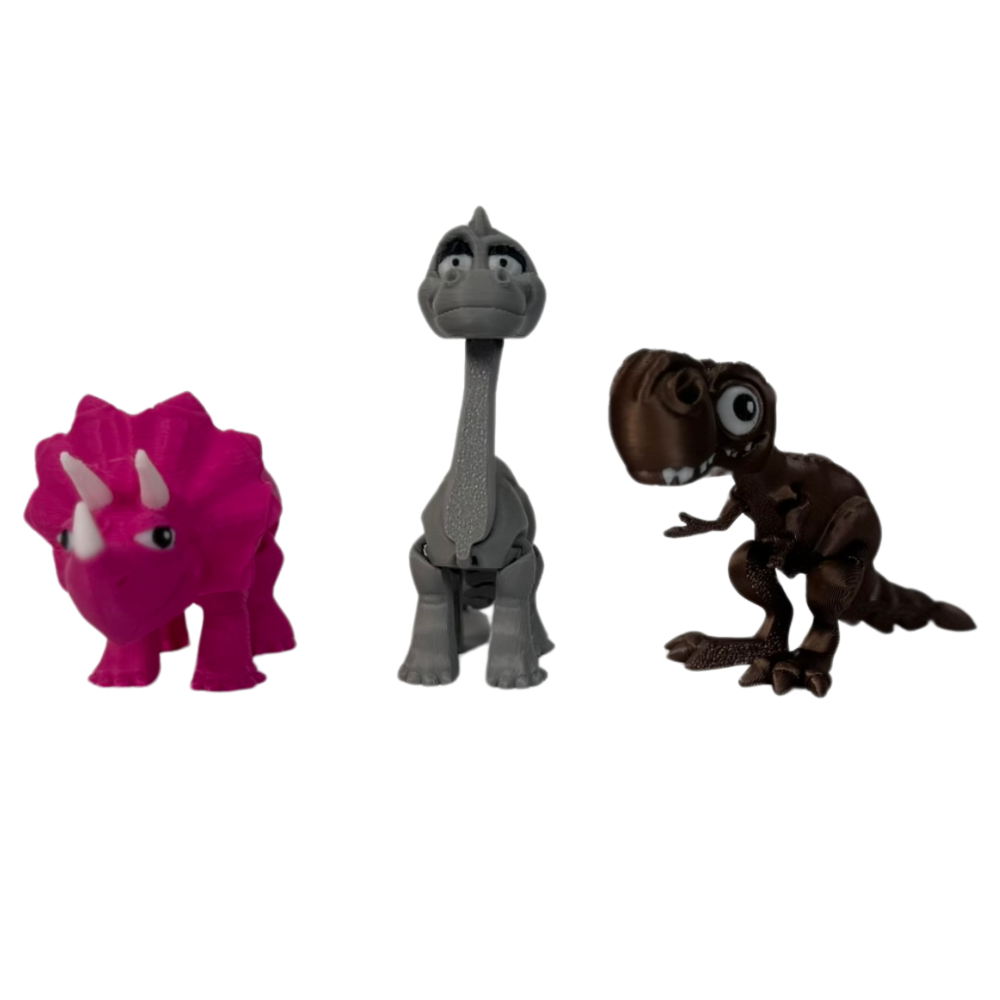 DINO - Brachiosaurus, T-Rex, Triceratops - Image 2